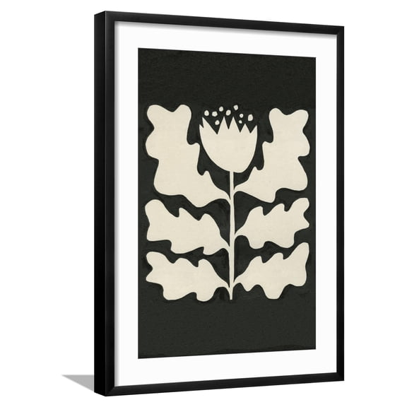 Art.com Delighted I Vertical Art Print by Moira Hershey, Black Frame Wall Art, 21" x 29"