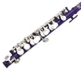 thumbnail image 4 of C Key Cupronickel Piccolo with Silver Plating, Purple Padded Carrying Case, Cleaning Cloth (Random Color), Screwdriver & Maintenance Stick (Random Color) – Exquisite Design for Musical Enthusiasts,, 4 of 6
