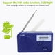 thumbnail image 5 of Radio De Emergencia, Radio De Manivela De Mano De Energía Solar, Radio FM AM Portátil, Radio De Manivela De Mano Solar Multifunción, Batería De 500 MAh, Con Linterna, 3 X AAA, 5 of 7