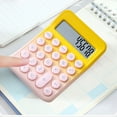 thumbnail image 6 of Pocket Calculator, Kids 8 Digit Small Desktop, LCD Display, Cute & Aesthetic Mini Calculator, 6 of 6