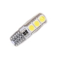thumbnail image 5 of 10pcs 12v White Silicone Housing T10 194 W5W T10-5050-6SMD Canbus Automotive LED Signal Lights W5W T10 194 168 W5W COB 4SMD LEDs, 5 of 5