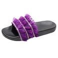 thumbnail image 2 of Moda mujer tobillo correa encaje verano diapositiva sandalias planas chanclas Shose Wmkox8yii  hj789, 2 of 5