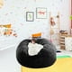 thumbnail image 3 of Funda de terciopelo circular grande para silla | Funda de sofá suave y esponjosa para salón, dormitorio y oficina | Manta moderna de tela elástica de 135 cm x 65 cm | Lavable a máquina, 3 of 3