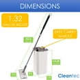 thumbnail image 6 of Cleantec Magic Flat Mop With Bucket System and 360 Degree Swivel Wand, Beige, 14x7x8.5 Inches, 6 of 7