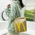 thumbnail image 5 of Realistic Mcdonalds Backpack Messenger Side Bag - Fast Food Gift Shoulder Bag Pocket Large Capacity, 5 of 5