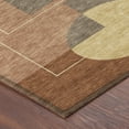 thumbnail image 3 of Addison Rugs Chantille Indoor/Outdoor Contemporary Geometric Paprika Machine Washable Runner Rug, 2'3" x 7'6", 3 of 8
