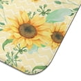 thumbnail image 5 of Microfibre Drying Mat for Kitchen Floral Yellow Blossom Dish Drying Drainer Mat Absorbent Drying Mat Washing Up for Glass, Plate & Cup 16inch X 18inch, 5 of 7