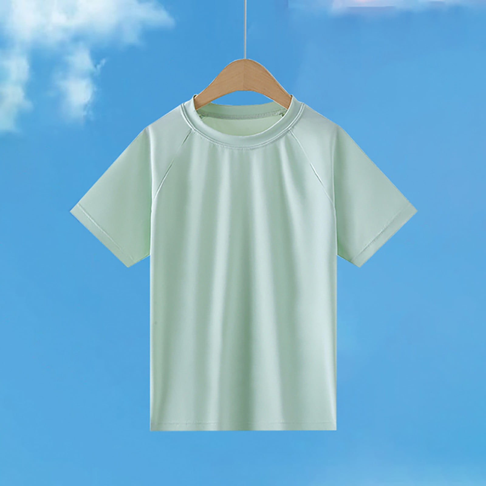 UPF 50+ Sun Girls Tops Tees & Shirts - Quick Drying Short Sleeve
