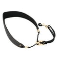 thumbnail image 1 of Saxophone Neck Strap,PU Leather Adjustable Saxophone Strap for Alto Baritone  Treble Saxophones, 1 of 8
