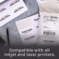 thumbnail image 2 of Premium Label Supply Etiquetas adhesivas blancas para direcciones, 2 x 4 pulgadas, compatibles con láser/inyección de tinta (10 etiquetas/hoja), 100 hojas en total, 1000 etiquetas adhesivas, 2 of 5