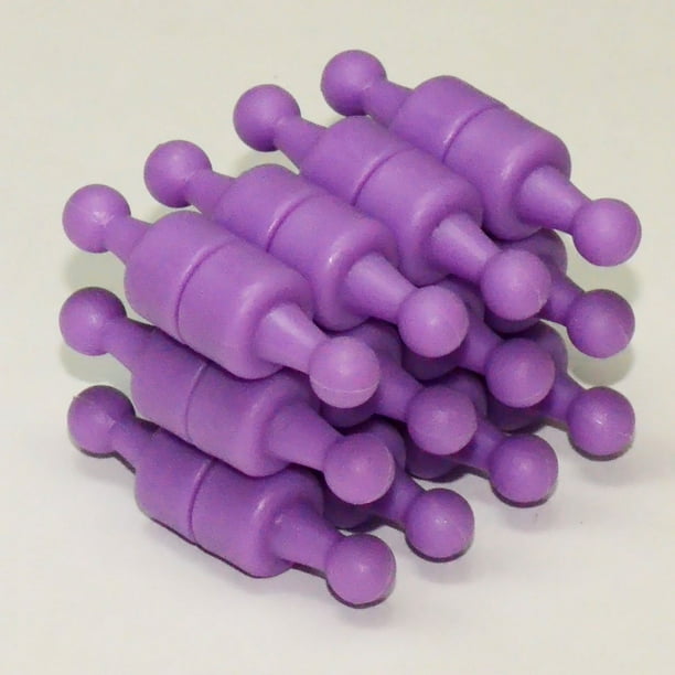24 Ct. NeoPin® Purple Push Pins Super Strong Neodymium