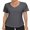Grey, variant on Charmo Womens Short Sleeve Swim Shirts UPF 50+ Sun Protection Rash Guard Hiking Runing Swimsuit Tops