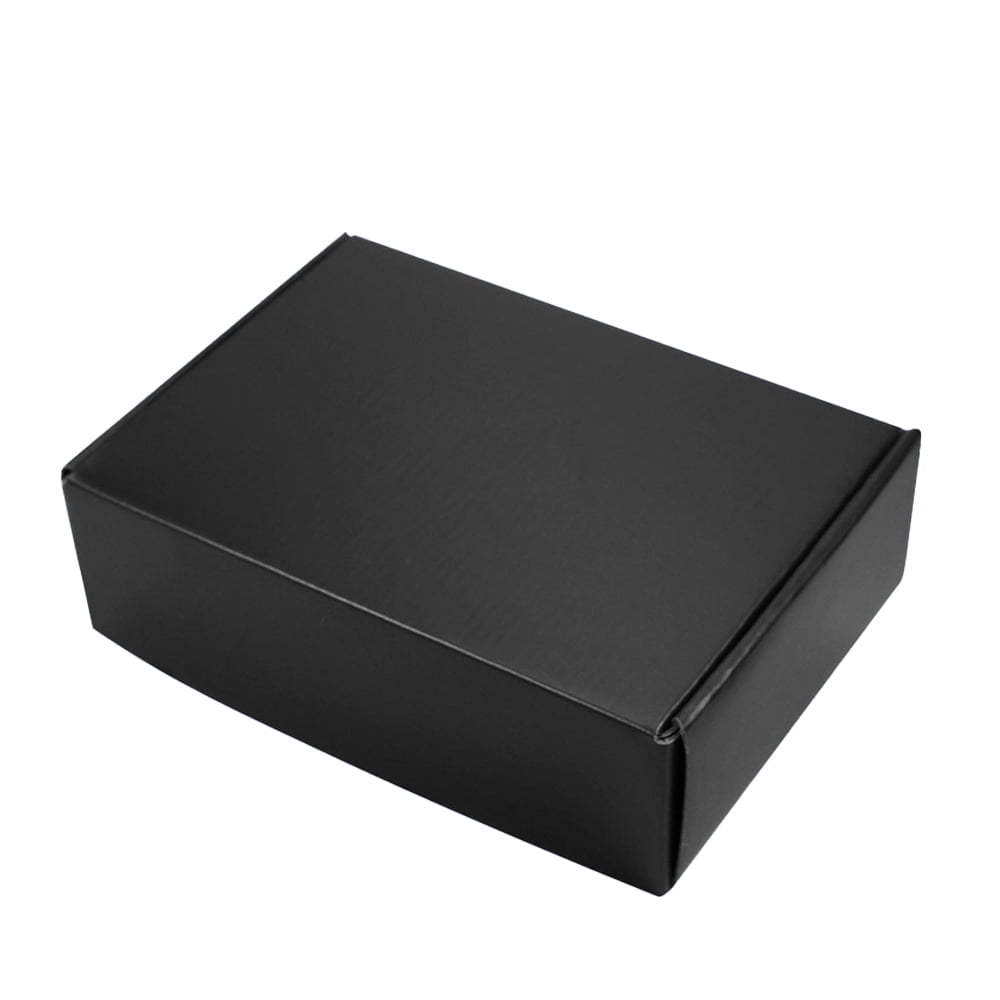 Ucanpack Corrugated Mailer Box Packing Supplies For Moving Medium Black, 12x9¼x2" - 50 Pcs