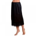 thumbnail image 3 of Women Petticoat Underskirt Solid Skirt Polyester Mini Skirts Lace Hem Lady Slips Skirts Summer Casual underdress, 3 of 3