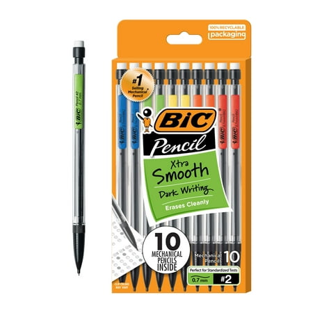 UPC 070330905764 product image for BIC Xtra-Smooth Mechanical Pencils  0.7mm Point  10-Count Pack  Mechanical Penci | upcitemdb.com