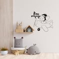 thumbnail image 3 of Bon Voyage Life Quote Airplane Flying Air Plane Jet Helicopter Wall Sticker Art Decal for Girls Boys Kids Room Bedroom Nursery House Fun Home Decor Stickers Wall Art Vinyl Decoration Size (28x30 inch), 3 of 3