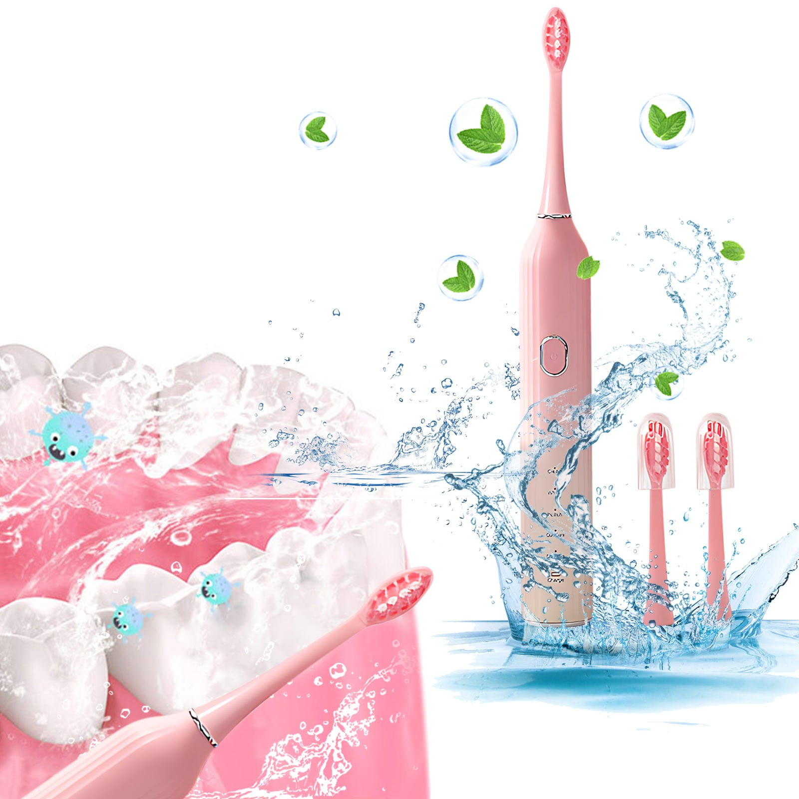 Electric Toothbrush With Magnetic Levitation Motor, Multi-Frequency Vibration, 5 Modes, 3 Strengths, 1.4 Million Vibrations Per Minute, High-Quality Bristles, 2000mAh Battery, Long Runtime