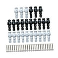 thumbnail image 5 of DimyFew 26 Pieces Table Soccer Men Repair Parts Football Machine Accessories Black White, 5 of 9
