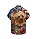 thumbnail image 3 of Camisas casuales de verano para la playa para hombre, camiseta con botones de manga corta con estampado 3D de animales, para hombre, Hemd Sommer Herren, 3 of 4