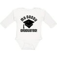 thumbnail image 3 of Inktastic My Daddy Graduated College Graduate Boys or Girls Long Sleeve Baby Bodysuit, 3 of 5