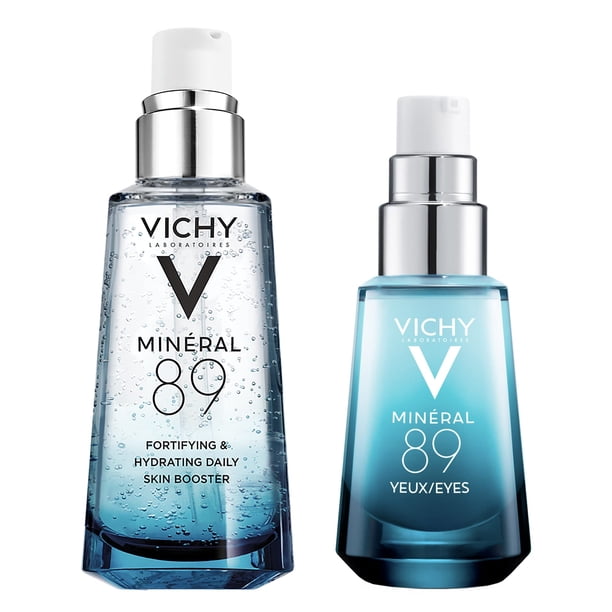Set de cuidado de la piel Vichy Mineral 89 con sérum de ácido hialurónico