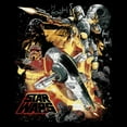 thumbnail image 2 of Men's Star Wars: A New Hope Empire Space Montage  Graphic T-Shirt, 2 of 4
