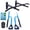 Pull Up Bar + Strap System, variant on Wall Mount Pull Up Bar and Strap System