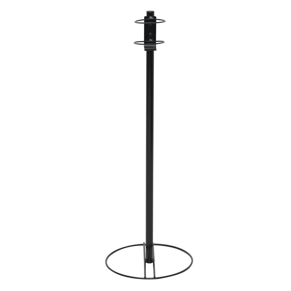 HUBERT Hand Sanitizer Stand for Small Bottles - 12"Dia x 34"H"