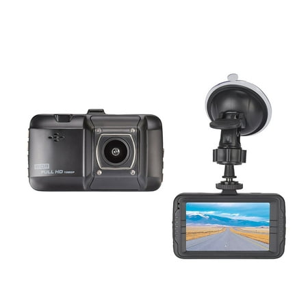 Elitehood Car Recorder 1080P Full HD Extreme 170 Degrees Ultra Wide-Angle Lens 3.0 inch LCD Screen for Loop