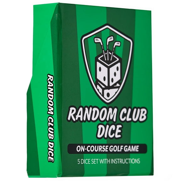 Random Club Dice On-Course Golf Game