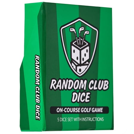 Random Club Dice On-Course Golf Game