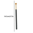 thumbnail image 2 of Wooden Handle Eyebrow Eyeliner Brush Angled Professional Makeup Brush Cosmetic For Women Lady, 2 of 7