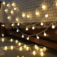thumbnail image 3 of Agiferg Ball String Lights Starry Christmas Lights 10LED String Lights, 3 of 4