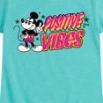 thumbnail image 3 of Disney - Positive Vibes - Toddler & Youth Girls Short Sleeve Graphic T-Shirt, 3 of 5