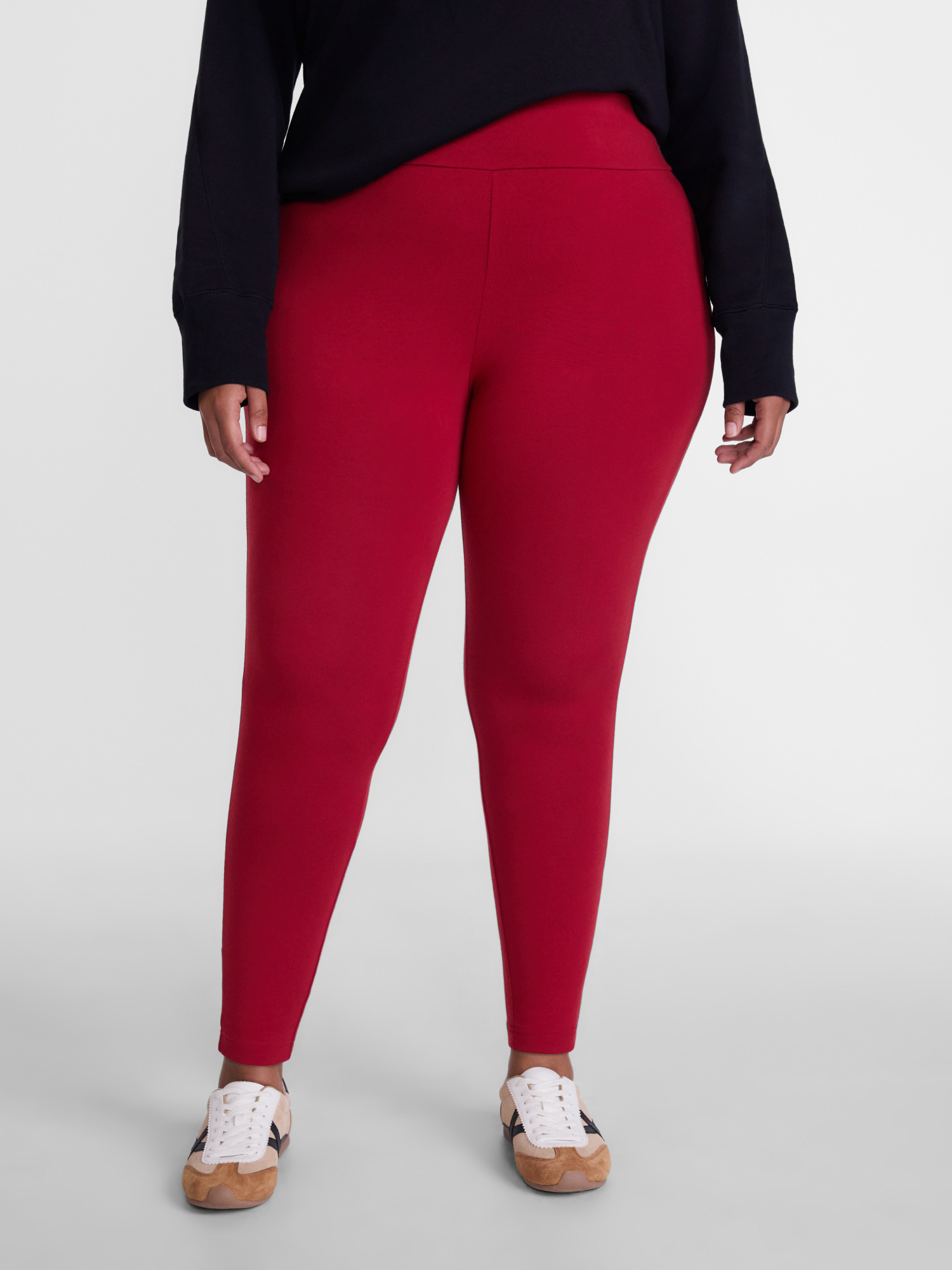 Terra & Sky Women's Plus High Waist Full Length Leggings photo 1