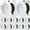 White-3 Inch-12, variant on Round Exhaust Vent White 4 Inch 8 Count For Home Bathroom Office Kitchen