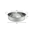 thumbnail image 3 of Comal Choricero De Acero Inoxidable De 40cm, 3 of 3