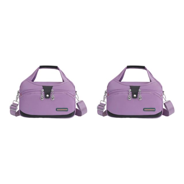 Youkk Casual And Multifunction Shoulder Bag Designed For And Style High-capacity taro purple 29*19*9*12 2Set