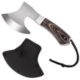 thumbnail image 2 of Stainless Steel Camping Hatchet Survival Axe & Sheath Hiking Outdoor Multi Tool, 2 of 3