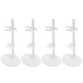 thumbnail image 4 of White Plastic Doll Stand for Displaying Dolls Easy to Use Ideal Gift Convenient Storage 4 Sets, 4 of 4