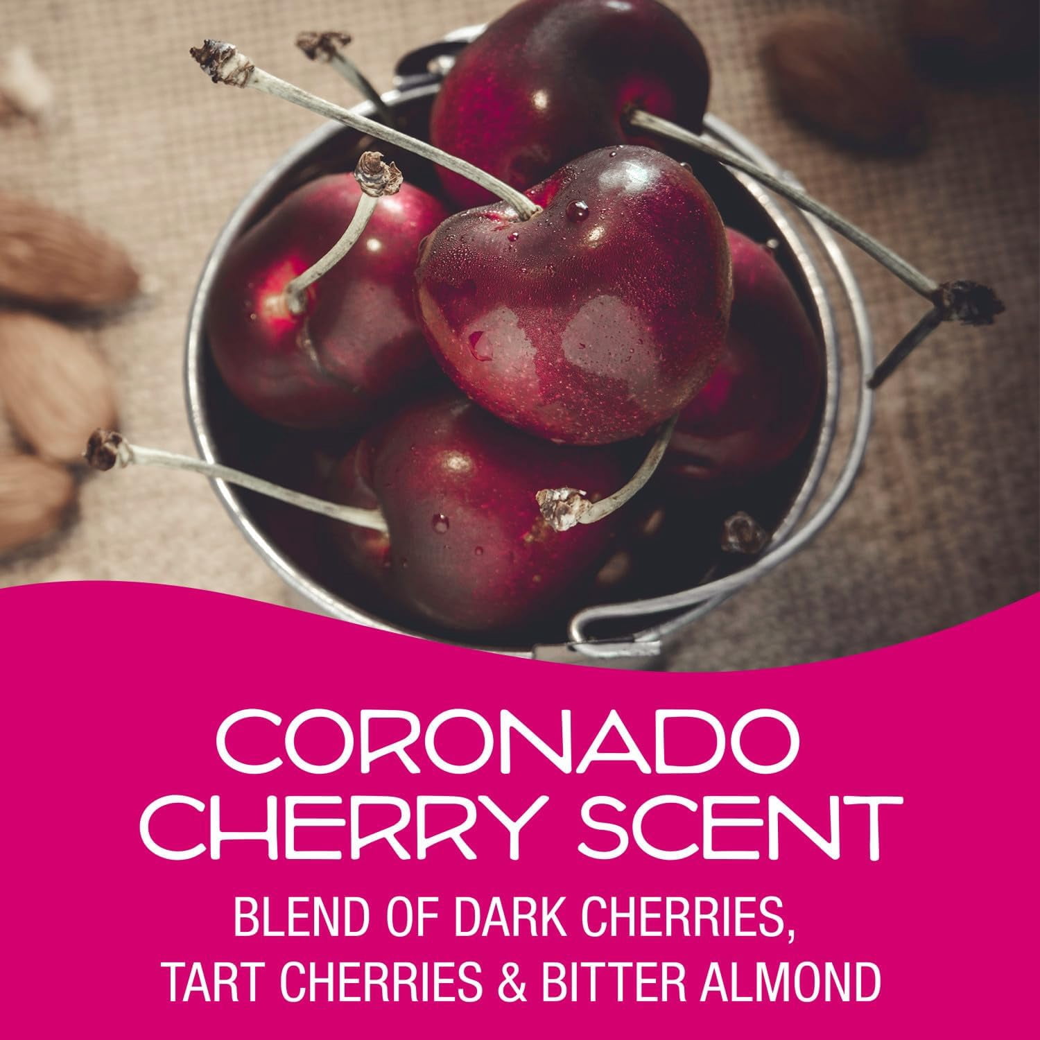 Power Bloc Car Air Freshener, Coronado Cherry Scent