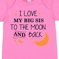 thumbnail image 4 of Inktastic I Love My Big Sis to the Moon and Back Boys or Girls Baby Bodysuit, 4 of 5