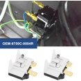 thumbnail image 2 of eMagTech 2PCS Refrigerator Overload Protector Freezer Compressor Replacement Part Compatible with LG Compatible with Kenmore Refrigerator 6750C-0004R PS3529535 AP4651578 1268273, 2 of 7
