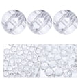 thumbnail image 2 of CIMAXIC 50pcs Clear Crystal Button Adorable Shirt Button Simple Sweater Fasteners Delicate Sewing Buttons Coat Button Accessory for Man Woman Baby DIY (White),0.39"X0.39"X0.39", 2 of 4