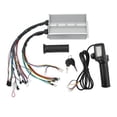 thumbnail image 2 of Scooter Brushless Motor Controller, LCD Display Throttle Grip 50A Current Limit  for 22.5mm Handlebar, 2 of 7