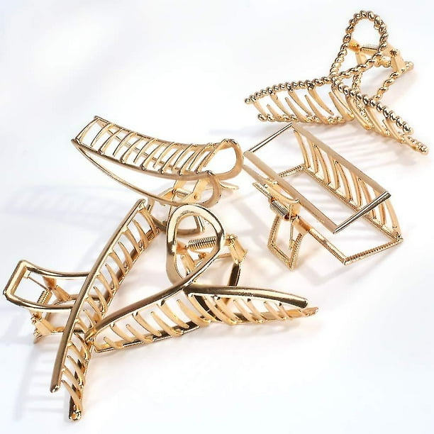 Metal hair claws 2024 for thick hair