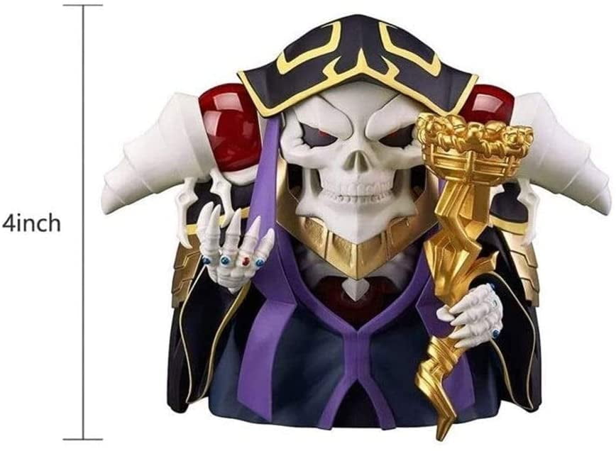 New Ainz OOal Gown (Q Ver) Character Anime Statue Figure Desktop Ornament Popular Decorations Fan Souvenirs Creative Gift Collection