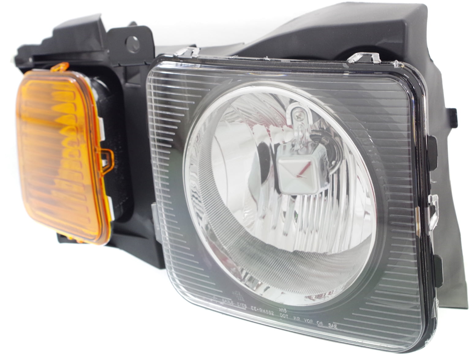 Headlight Compatible With 2006-2010 Hummer H3 2009-2010 H3T Right Passenger Halogen With bulb(s)
