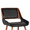 thumbnail image 6 of Hawthorne Collections Dining Chair in Walnut and Black, 6 of 8