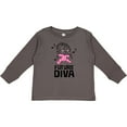 thumbnail image 3 of Inktastic Future Diva Baby Girl Singer Girls Long Sleeve Toddler T-Shirt, 3 of 5